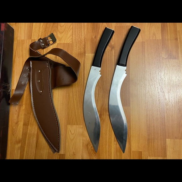 New Knives for Cosplay Costume, Blades, Kukri - not sharpened - Picture 2 of 12